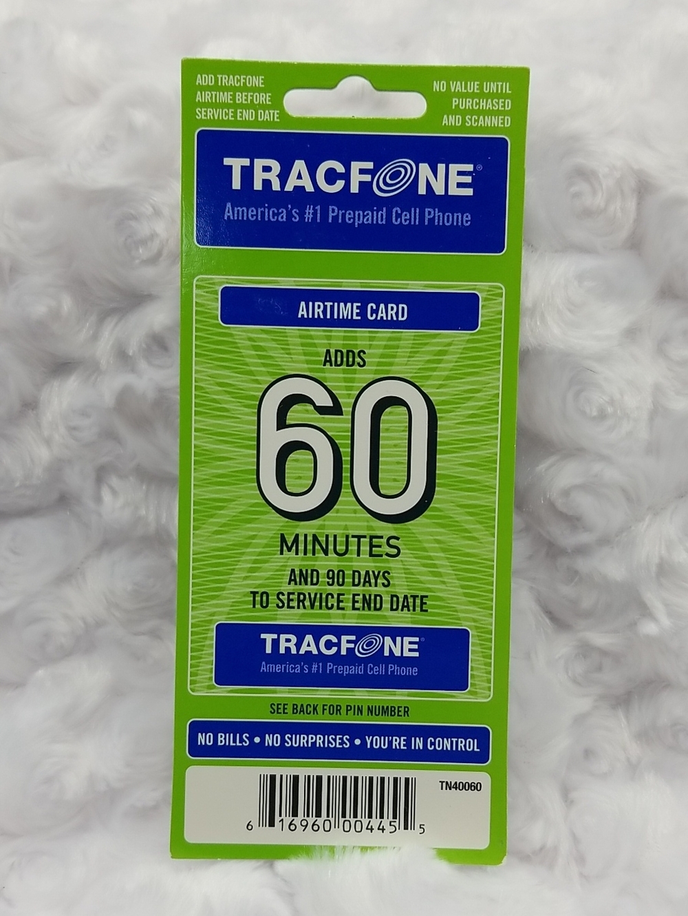 5 Brand New Tracfone 60 Minutes Prepaid Airtime Cards - Picture 6 of 12